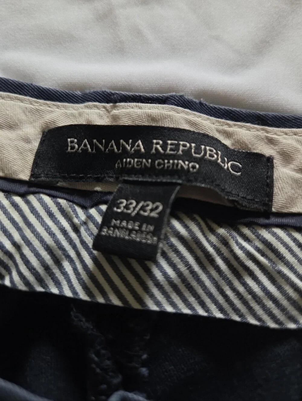 Banana Republic men's 33x32 navy pants #B8